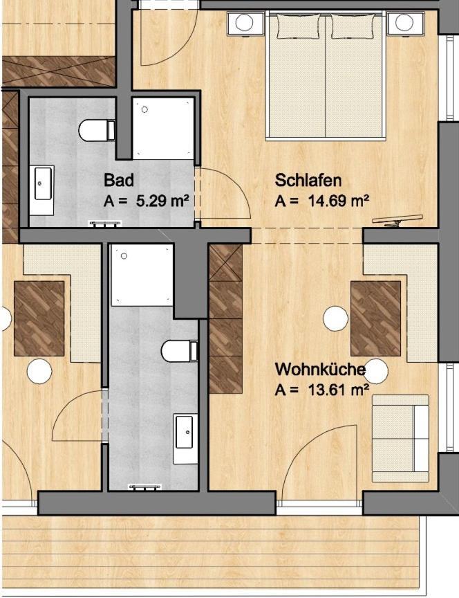 Appartement Schwaiger Scheffau am Wilden Kaiser Oda fotoğraf