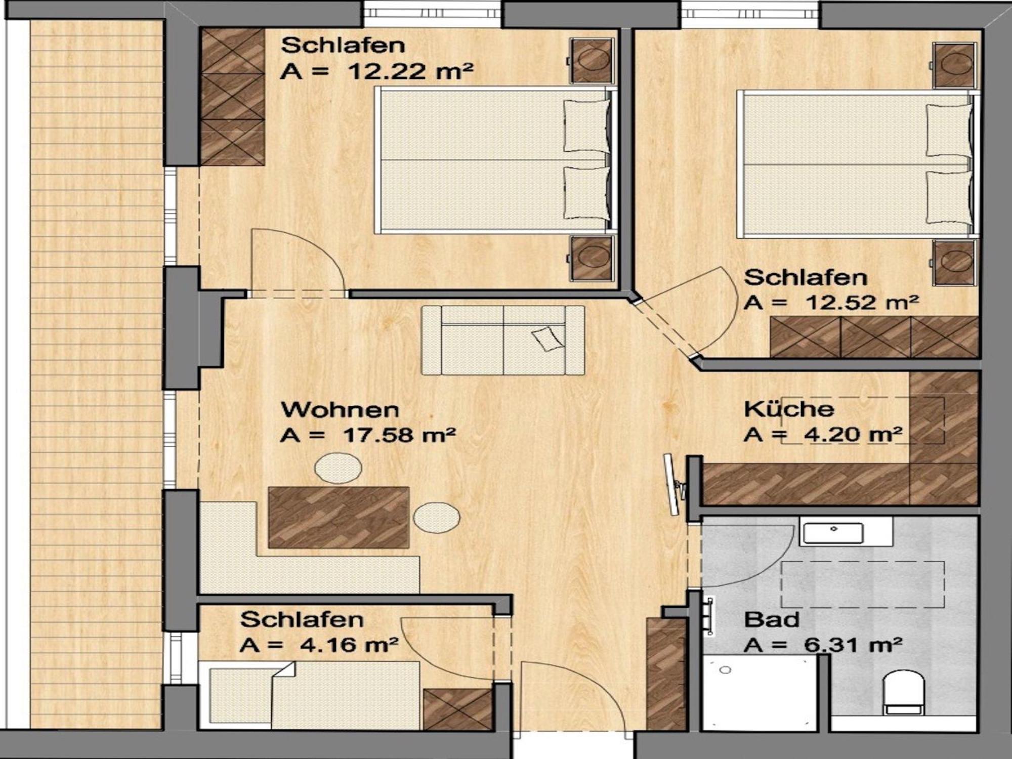 Appartement Schwaiger Scheffau am Wilden Kaiser Oda fotoğraf